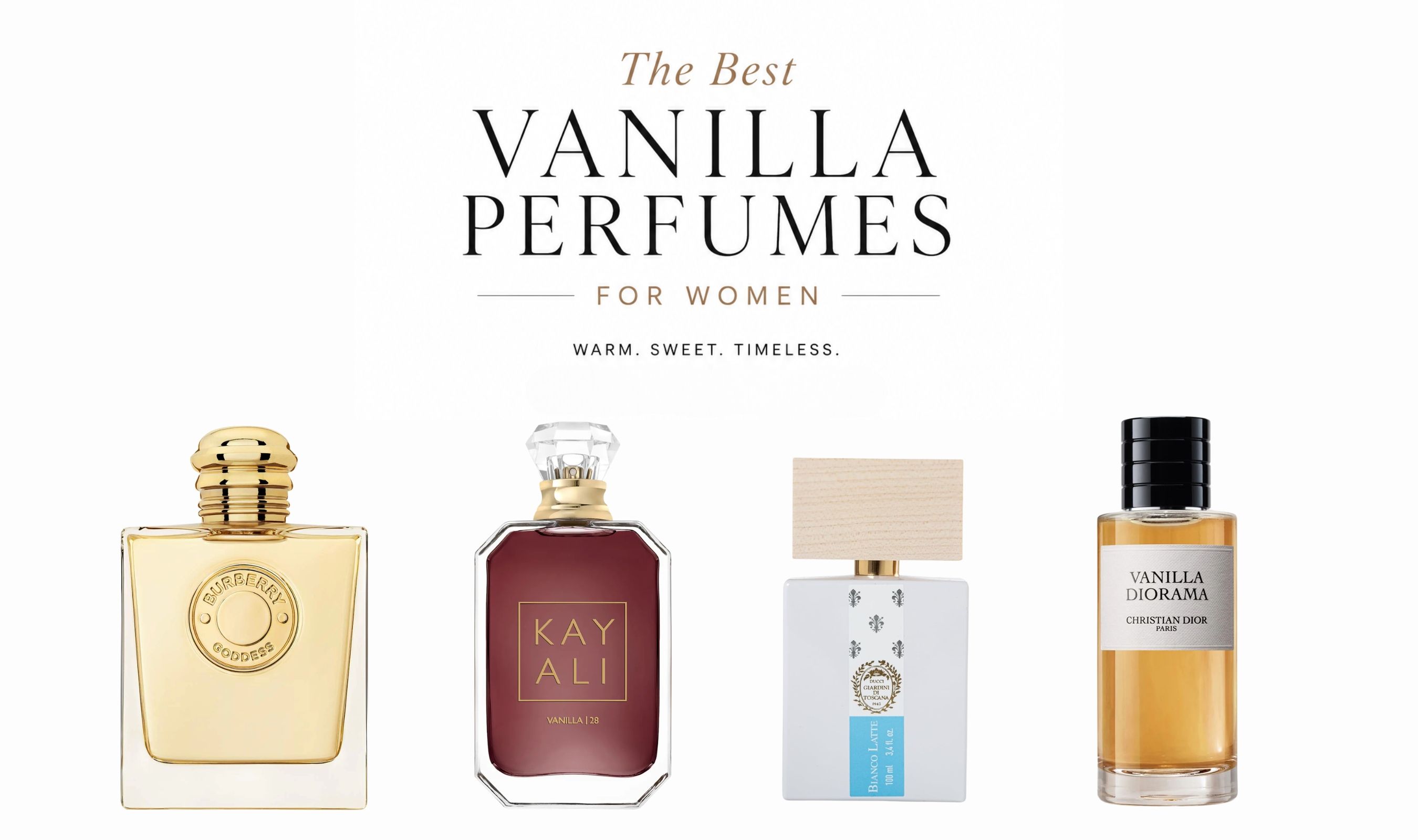 Top 4 Vanilla Perfumes for Women