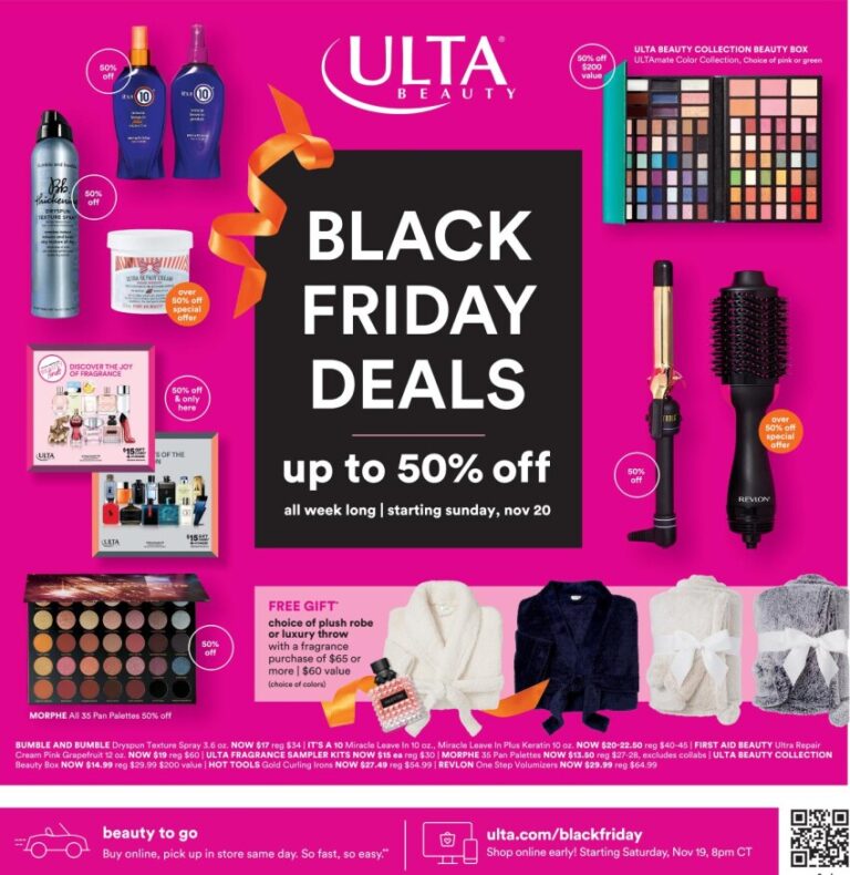 Ulta Black Friday Deals 2023: Beauty Bonanza You Can’t Miss!